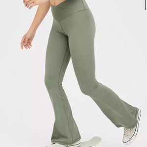OFFLINE by Aerie Real Me High Waisted Crossover Flare Legging